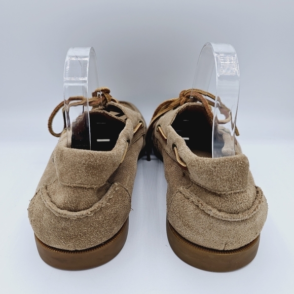 Fossil Men\'s Tan Suede Leather Lace Up Loafers, size 11 main image 14